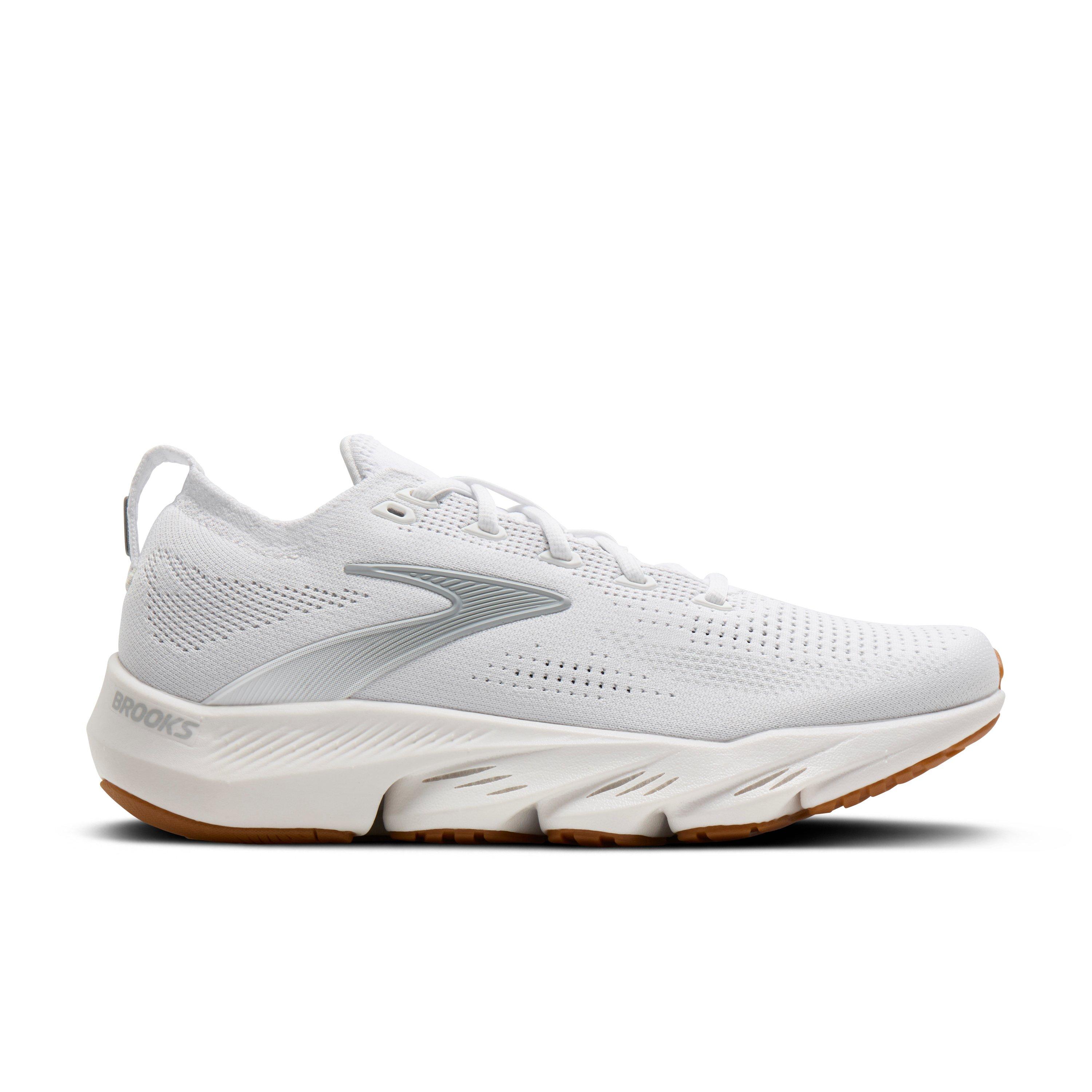 Brooks Glycerin Flex "White/Black/Gum" Women's Running Shoe - WHITE/BLACK/GUM